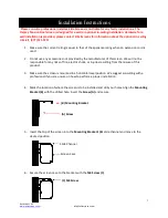 Preview for 7 page of Elite Screens Osprey Tension Dual Series User Manual