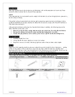 Предварительный просмотр 2 страницы Elite Screens Saker Tab-Tension Series User Manual