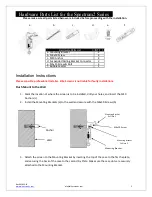 Предварительный просмотр 3 страницы Elite Screens Spectrum2 Series User Manual