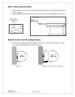 Предварительный просмотр 6 страницы Elite Screens Spectrum2 Series User Manual