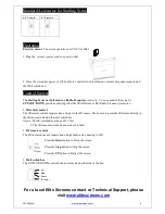 Предварительный просмотр 4 страницы Elite Screens Starling Series User Manual