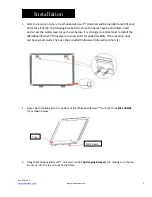 Preview for 3 page of Elite Screens WhiteBoardScreen Universal Series User Manual