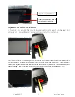 Preview for 2 page of Elite Screens Yard Master Electric Adjustment Instructions