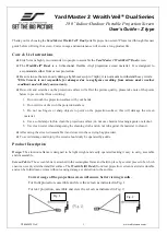 Elite Screens YardMaster 2 WraithVeil Dual Series User Manual предпросмотр