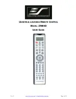 Предварительный просмотр 1 страницы Elite Screens ZR800D User Manual