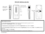 Предварительный просмотр 3 страницы Elite Screens ZRC1-IR User Manual