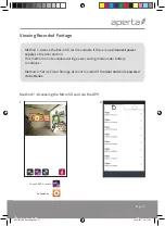 Preview for 17 page of Elite Security Products Aperta APWIFIDSBLKBP Manual