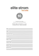 Preview for 23 page of elite strom live elite Manual