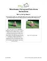 Elite Tents Moonbounce Setup And Take Down Instructions preview