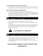 Preview for 3 page of Elite 100 Installation And Operation Manual