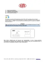 Предварительный просмотр 8 страницы Elite AFILAmaq MD Manual