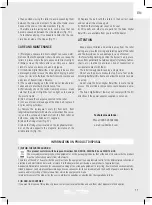 Предварительный просмотр 11 страницы Elite Arion Digital Smart B+ Instructions For Use Manual