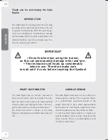 Preview for 18 page of Elite Cube Digital Instructions For Use Manual