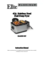 Preview for 1 page of Elite EDF-401T Instruction Manual