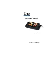 Предварительный просмотр 2 страницы Elite EGL-3450 Instruction Manual & Recipes