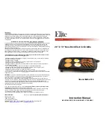 Elite EGR-2010 Instruction Manual preview