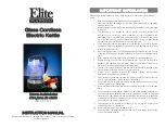 Elite EKT-200 Instruction Manual preview