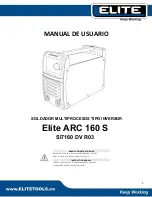 Предварительный просмотр 2 страницы Elite EliteARC 160 S User Manual