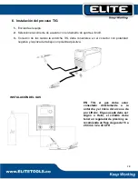 Предварительный просмотр 28 страницы Elite EliteARC 160 S User Manual