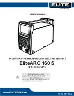 Предварительный просмотр 35 страницы Elite EliteARC 160 S User Manual