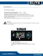 Предварительный просмотр 51 страницы Elite EliteARC 160 S User Manual