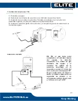 Предварительный просмотр 27 страницы Elite EliteTIG AC/DC 225 User Manual