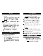 Preview for 3 page of Elite EMT-503B Instruction Manual