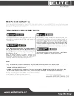 Preview for 13 page of Elite EP181 User Manual