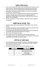 Preview for 5 page of Elite EPC-414 Instruction Manual