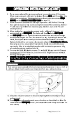 Preview for 15 page of Elite EPC-414 Instruction Manual