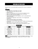 Preview for 9 page of Elite ERO-2008N Owner'S Manual & Recipes