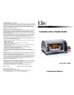 Elite ETO-730SS Instruction Manual preview