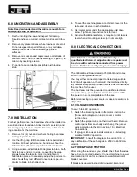 Preview for 8 page of Elite EVBS-26 Operating Instructions And Parts Manual