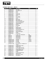 Preview for 26 page of Elite EVBS-26 Operating Instructions And Parts Manual