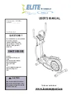 Preview for 1 page of Elite K9200Me User Manual