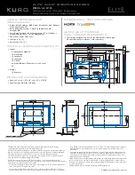 Preview for 2 page of Elite KURO PRO-141FD Specifications