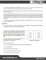 Предварительный просмотр 26 страницы Elite MS1018 User Manual