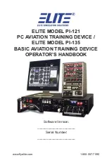 Предварительный просмотр 1 страницы Elite PI-121 Operator'S Handbook Manual