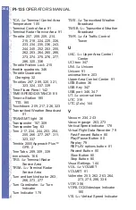 Предварительный просмотр 386 страницы Elite PI-121 Operator'S Handbook Manual