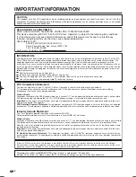 Preview for 4 page of Elite PRO-60X5FD Operating Instructions Manual