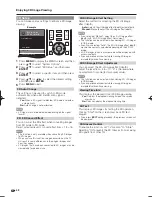 Preview for 50 page of Elite PRO-60X5FD Operating Instructions Manual