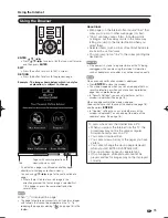 Preview for 77 page of Elite PRO-60X5FD Operating Instructions Manual