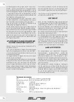 Preview for 54 page of Elite Real Turbo Muin B+ Instructions Manual