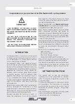 Preview for 25 page of Elite RealAxiom B+ Instructions Manual