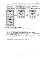 Preview for 4 page of Elite REMOTECHIEF R800D User Manual