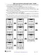 Preview for 13 page of Elite REMOTECHIEF R800D User Manual