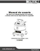 Elite VC0850P User Manual preview