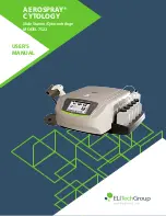 Предварительный просмотр 1 страницы Elitech AEROSPRAY CYTOLOGY 7522 User Manual