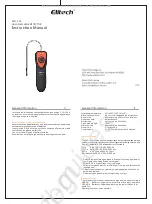 Preview for 1 page of Elitech CLD-100 Instruction Manual