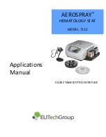 Предварительный просмотр 1 страницы ELITechGroup AEROSPRAY 7122 Applications Manual